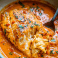 Tilapia in Roasted Pepper Sauce