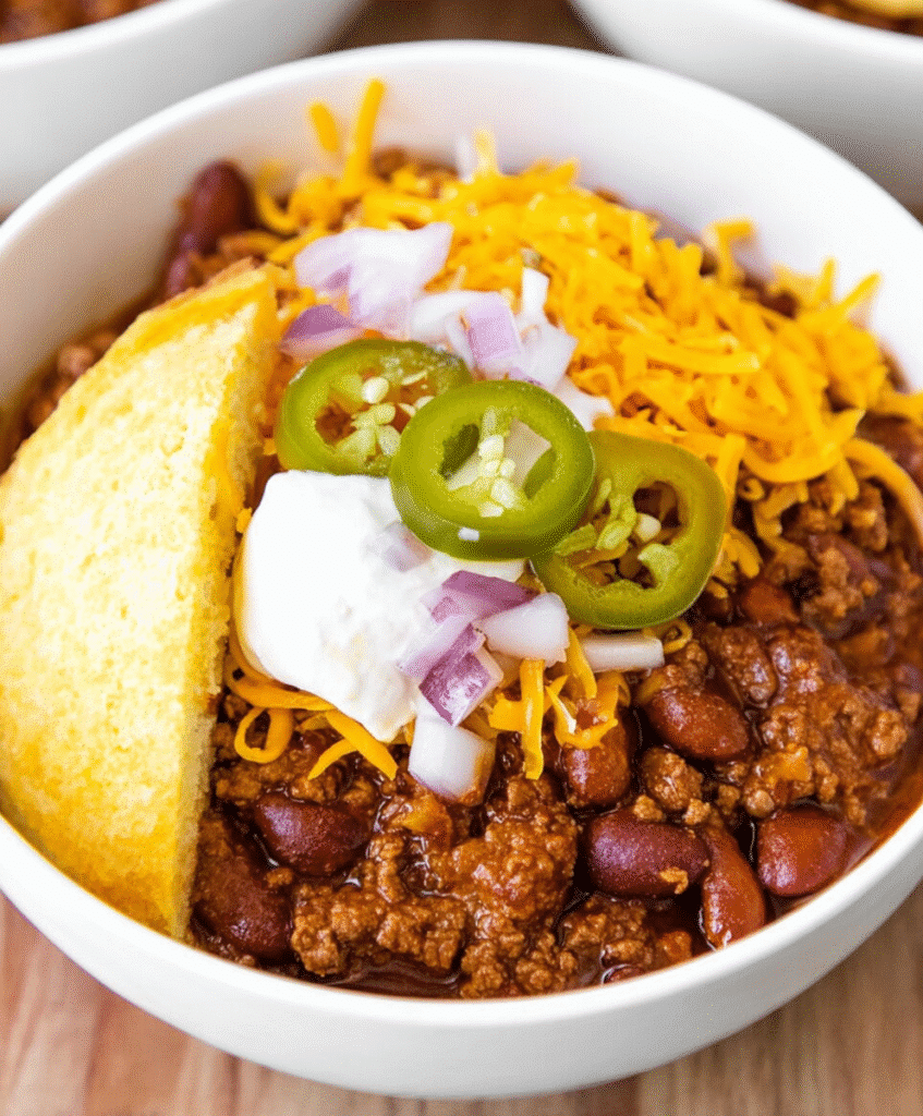 Quick Easy Chili Recipe on the Stove Top