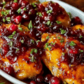 Cranberry Orange Glazed Chicken